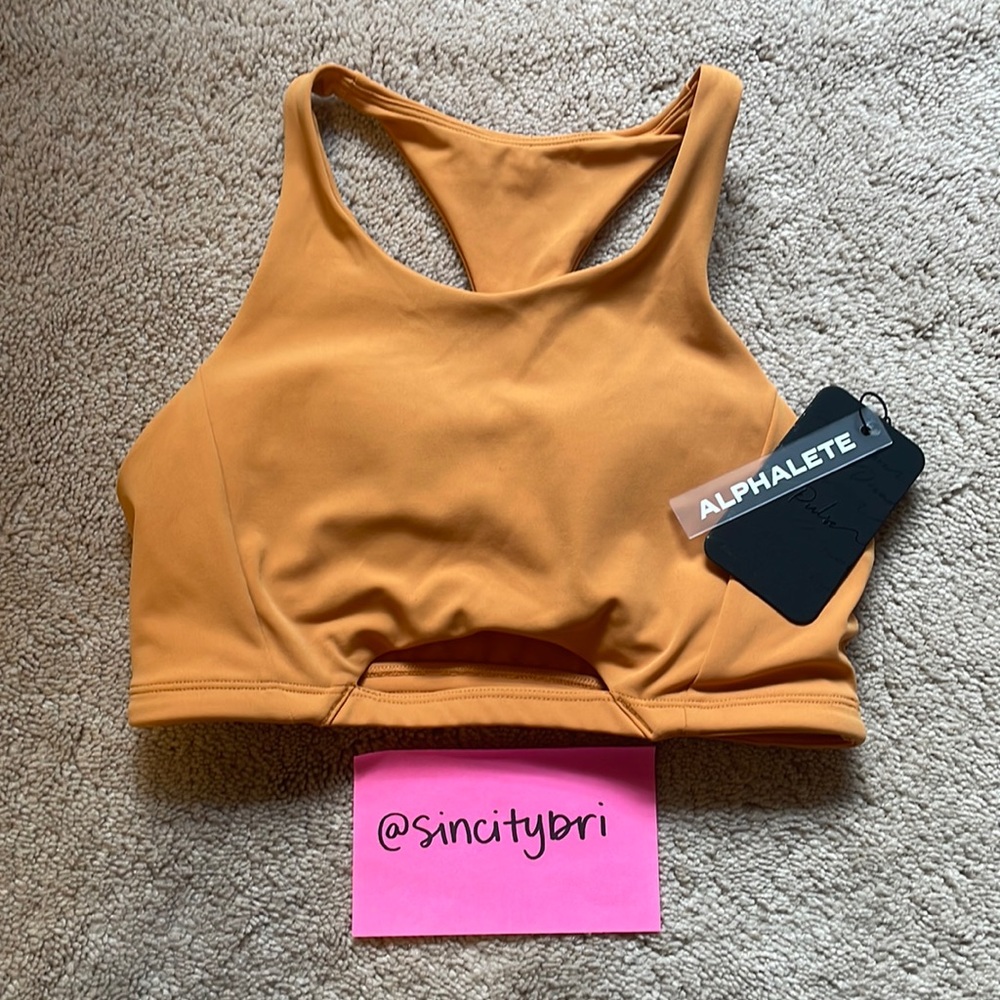 Alphalete Sun Kissed Pulse Surge Sports Bra